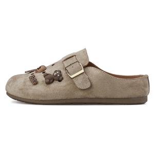 Сандалии с закрытым носком женские JINDUN, Khaki