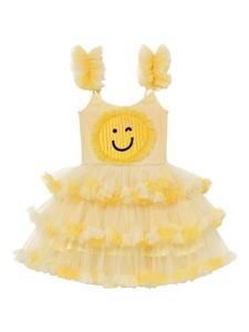 Платье-пачка со смайликом Tutu Du Monde, желтый