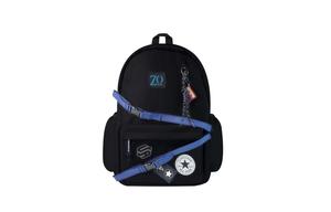 Полиэстеровый рюкзак унисекс черный Converse, Starburst Badge