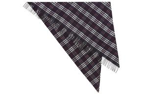 Шаль унисекс Black/White Burberry