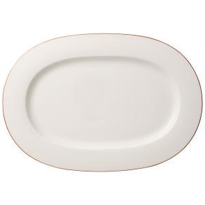 Блюдо Villeroy & Boch Anmut Rosewood, 41,3х28,5 см, белый