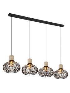 Globo lighting Подвесной светильник «Дорти» черного цвета