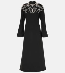 Платье миди с декором Odetta Simkhai, черный