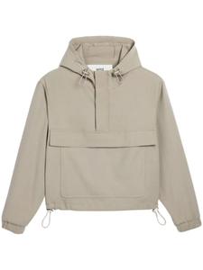 Ветровка с капюшоном AMI Paris, нейтральный