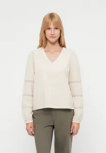 Блузка с накладной лентой Only, Pumice Stone