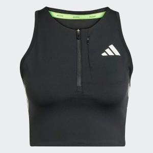 Adidas Performance Спортивный топ 'Adizero' в черном цвете
