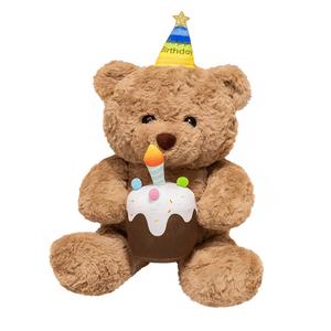 Медведь в бабочке Birthday Bear, плюшевая кукла, высота 40 см Tak Bebe