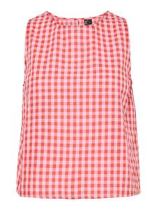 Топ PIECES PCLiliane, темно-розовый