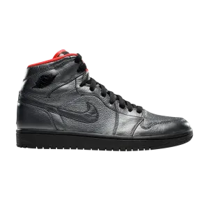 Кроссовки Air Jordan 1 Retro Hi Premier 'Pewter', серый
