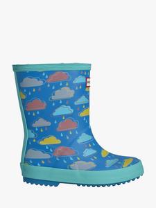 Детские классические резиновые сапоги Rain Cloud Hunter, Blue/Multi