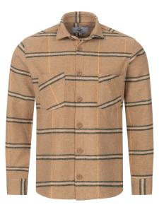 Рубашка на пуговицах стандартного кроя Rock Creek, кэмел
