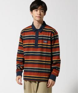 Винтажная мягкая рубашка для регби, в полоску, стандартный американский размер.