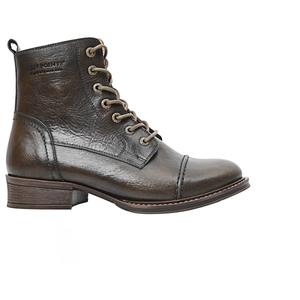 Женские ботинки Pandora из дубленой кожи - повседневные ботинки Ten Points, зеленый