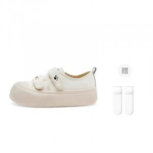 Deesha Низкие женские скейтерские туфли бежевого цвета Beige