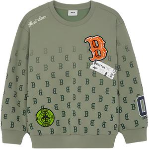 MLB KIDS Свитшот Monotive Green для детей 3-7 лет