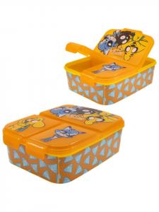 Ланч-бокс | 3 отдельных отделения | Mikecrack | Ланч на вынос | Бокс для перекуса Stor