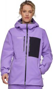 Куртка с капюшоном Mammut, Stoney HS - женская, Lavandin/Black