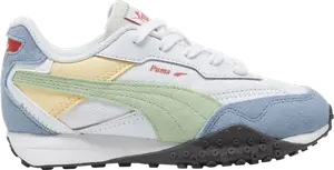 Кроссовки Blacktop Rider BTS Little Kid 'White Zen Blue', разноцветный