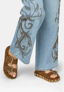 Мулы Alma En Pena, Light Brown