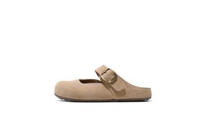 BELLE Абрикосовые противоскользящие тапочки с облегающим мысом и износостойкой резиновой подошвой для женщин, цвет Apricot