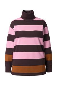 Свитер Ulla Popken, Umbra/Carmine Red