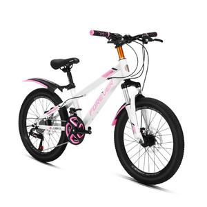 Горный велосипед Forever 22 дюймов на 24 скорости, розовый