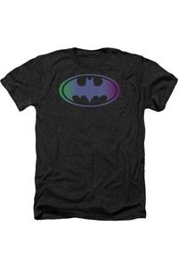 Футболка/футболка Batman Gradient Bat Logo для взрослых Gildan, черный