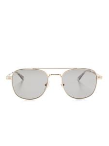 Солнцезащитные очки в оправе пилота Montblanc, золотой