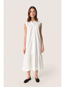 Платье SLBamone, свободного кроя, цвета Broken White Soaked in Luxury