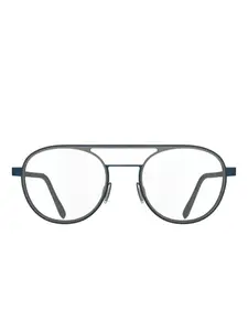 Очки в круглой оправе Blackfin, серый