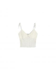 Топ Bershka, Ecru