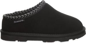 Тапочки BEARPAW girls Tabitha Youth Purple Sage, черный