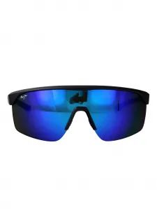 Солнцезащитные очки Paluna в геометричной оправе Maui Jim, черный