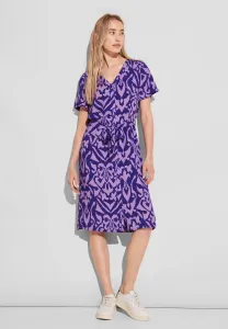 Платье-рубашка STREET ONE, длина до колена, синий