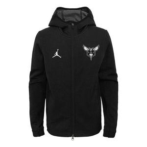 Куртка Air Jordan Brand Charlotte Hornets Jacket 'Black', черный