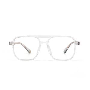 MARVEL Авиаторская оправа для очков унисекс, Clear White