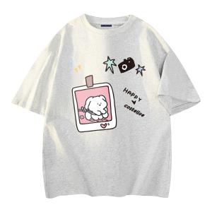 Футболка унисекс PAUL COSTELLOE, белый/розовый