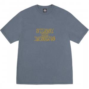 Футболка SS25 унисекс Stussy, синий
