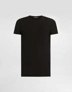 Хлопковая футболка Dolce & Gabbana, черный