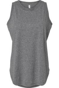 Женская свободная майка из тонкого джерси LAT Lat, Granite Heather