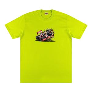 Футболка Supreme Crash, Ярко-зеленая