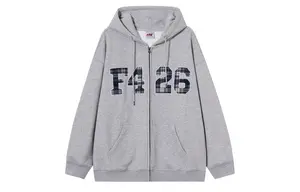 Свитшот Unisex F426, Светлый Хизер Грей