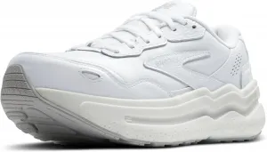 Мужские кроссовки Brooks Ghost Max из замши и кожи нейтральной модели для бега и ходьбы, белый