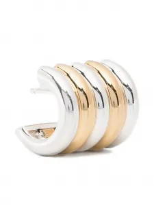 Серьги Hollyhock среднего размера Déhanche, серебристый