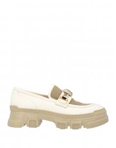 Лоферы Pollini, слоновая кость