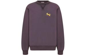 Ежеквартальные новинки Толстовка мужская светло-фиолетовая Dior, светло-фиолетовый