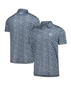 Мужская синяя поло WM Phoenix Open ProDry с принтом по всей поверхности FootJoy