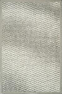 Ковер SAFAVIEH, 61 x 92 см, Natural Fiber Collection, Silver & Grey, дизайн Sisal, простой уход, идеально для помещений с высокой проходимостью: прихожая, гостиная, спальня (NF463B)