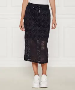 Кружевная юбка Marc Cain, синий