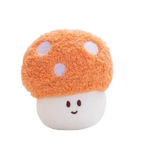 Плюшевый кулон с милым грибком высотой 10см BONMCHE, оранжевый
